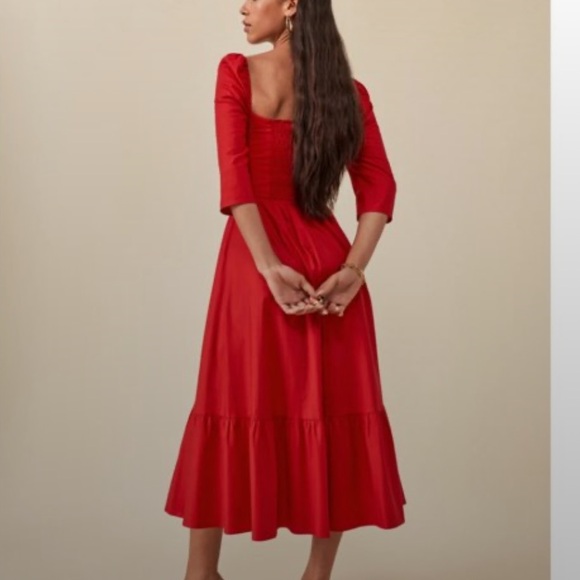 Reformation Cyprus Midi Dress - Picture 4 of 7
